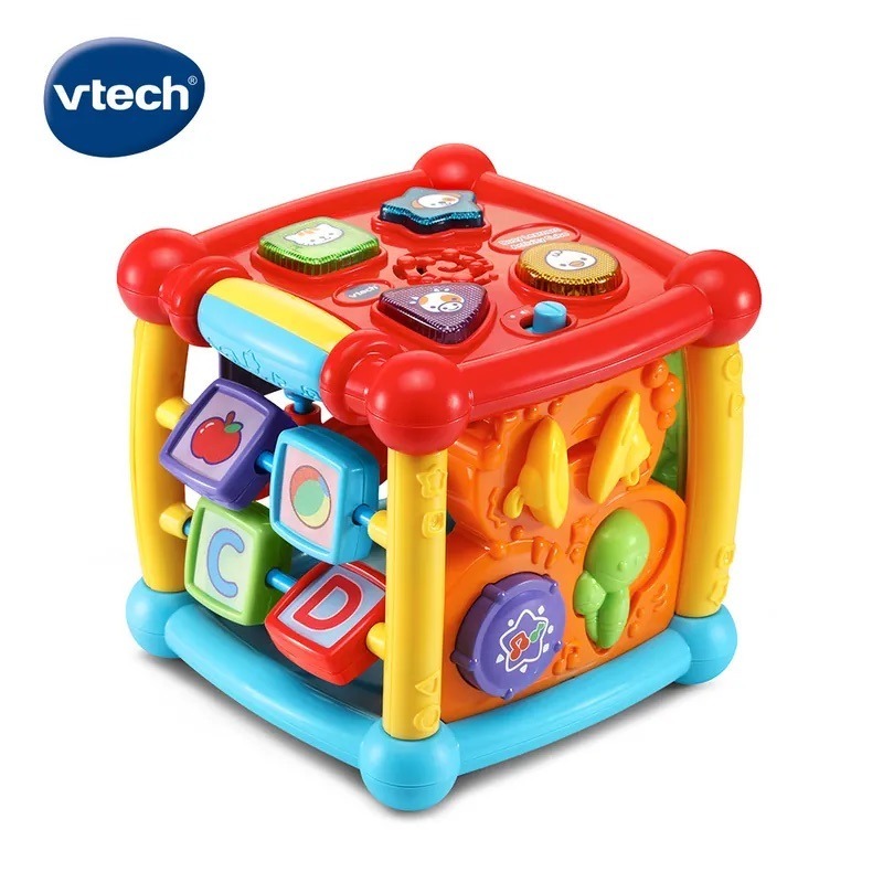【Vtech】聲光互動學習盒 百寶箱 學習盒 多面體玩具-細節圖2