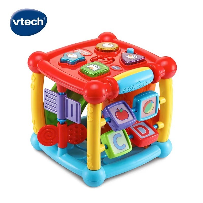 【Vtech】聲光互動學習盒 百寶箱 學習盒 多面體玩具-細節圖3