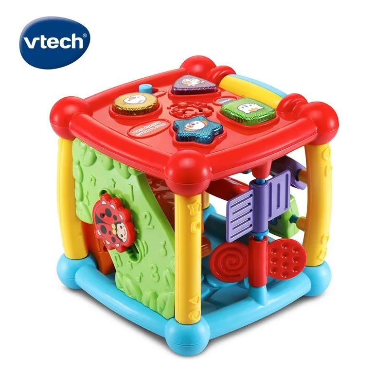 【Vtech】聲光互動學習盒 百寶箱 學習盒 多面體玩具-細節圖4