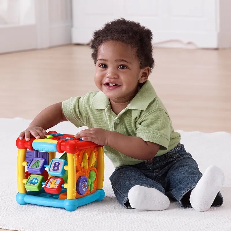 【Vtech】聲光互動學習盒 百寶箱 學習盒 多面體玩具-細節圖7