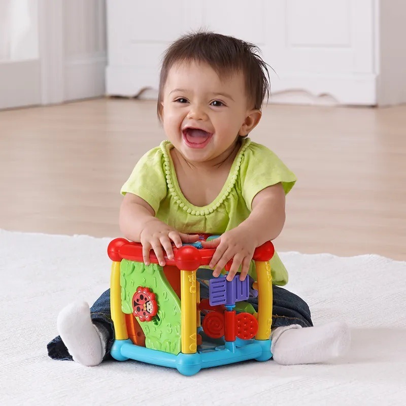 【Vtech】聲光互動學習盒 百寶箱 學習盒 多面體玩具-細節圖8