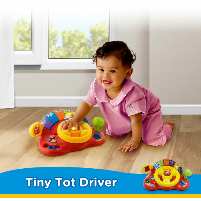 【Vtech】歡樂學習方向盤 方向盤玩具 兒童方向盤 音樂方向盤 角色扮演-細節圖5