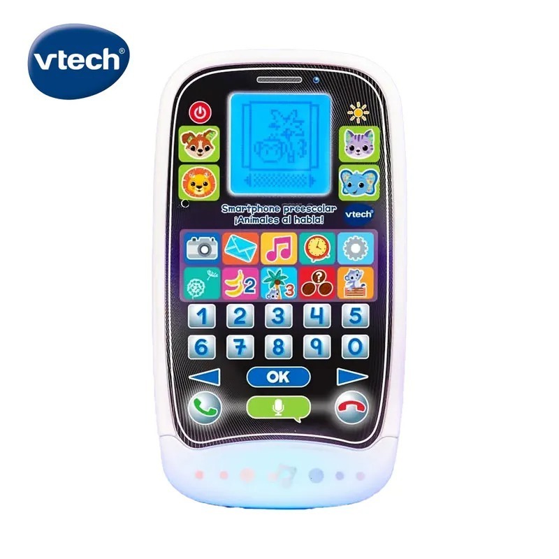 【Vtech】 亮彩互動學習小手機 手機玩具 寶寶手機 電話玩具 嬰兒玩具手機-細節圖4