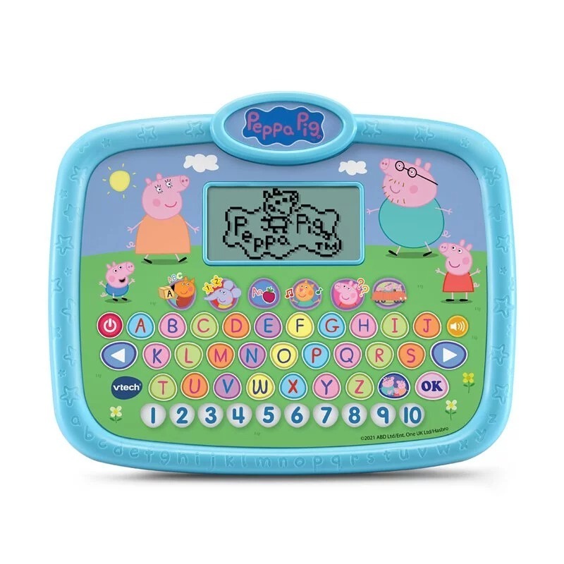 【Vtech】 粉紅豬小妹-互動學習小平板 授權佩佩豬 兒童平板玩具 學習平板 兒童學習機 玩具平板 觸控平板-細節圖5