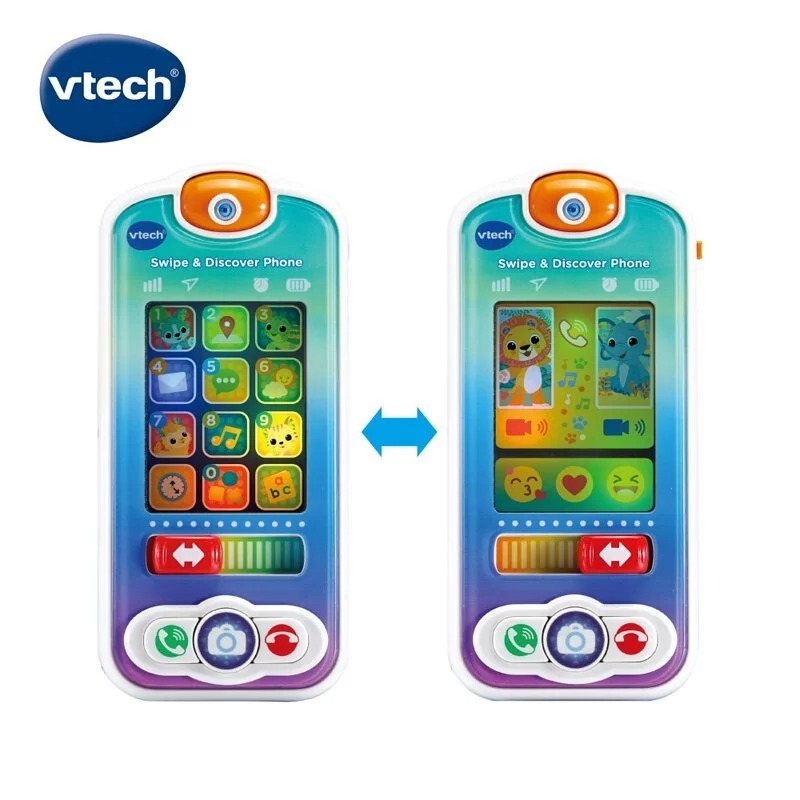 【Vtech】觸碰學習智慧型手機 手機玩具 寶寶手機 電話玩具 嬰兒玩具手機-細節圖2
