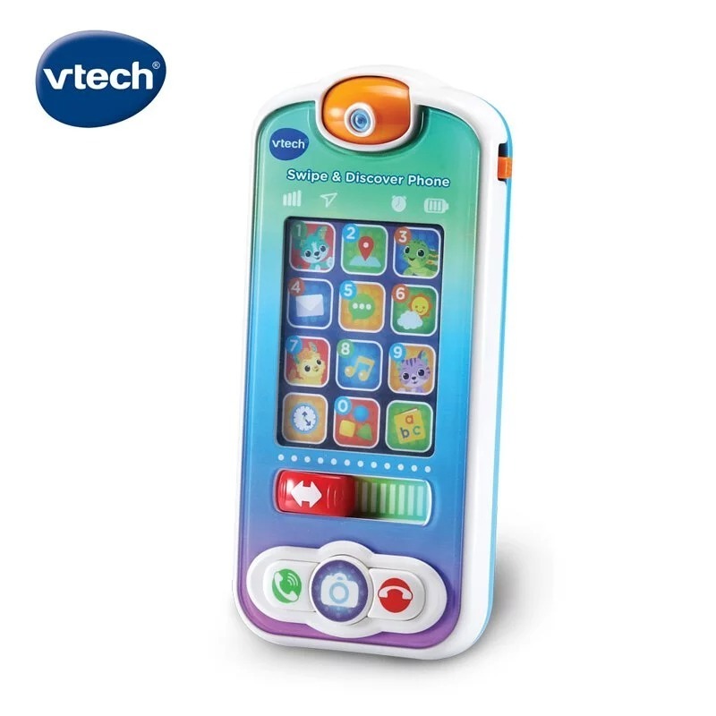 【Vtech】觸碰學習智慧型手機 手機玩具 寶寶手機 電話玩具 嬰兒玩具手機-細節圖3