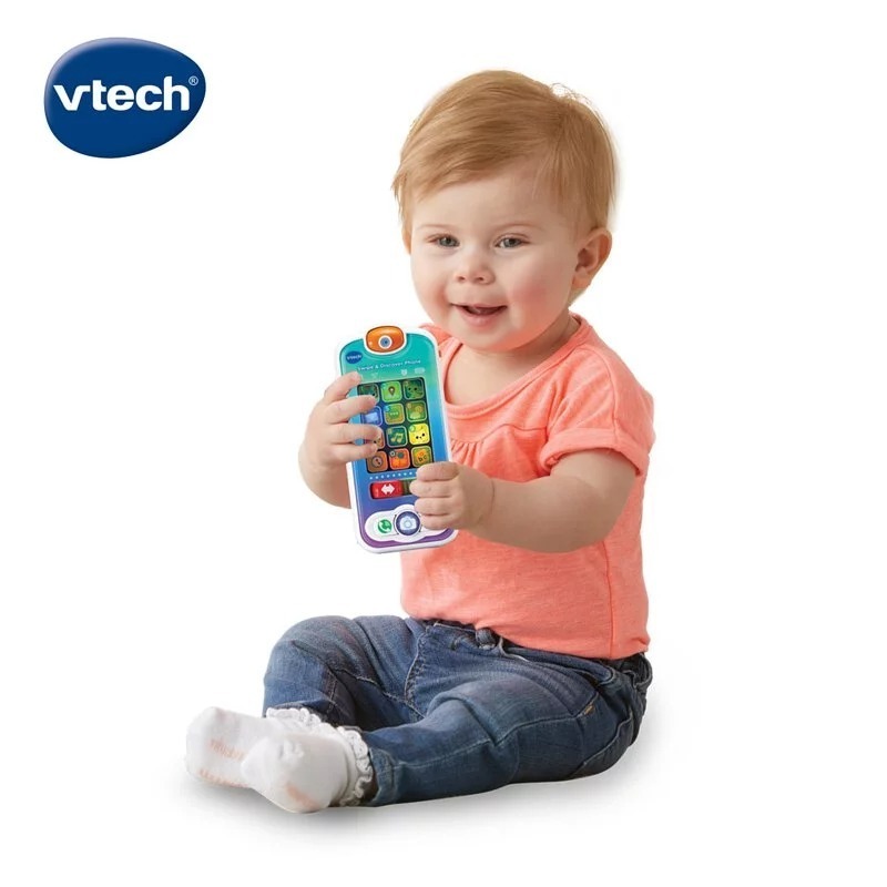 【Vtech】觸碰學習智慧型手機 手機玩具 寶寶手機 電話玩具 嬰兒玩具手機-細節圖5