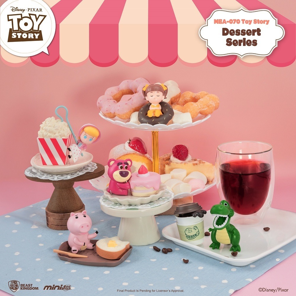 【野獸國】玩具總動員 甜點系列 盲盒套組 10入 (保證5款各1+5款隨機)｜MEA-070-細節圖2
