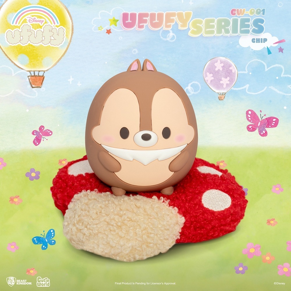 【野獸國】CW-001 Ufufy 迪士尼 圓滾滾系列 盲盒套組(6入)-細節圖3