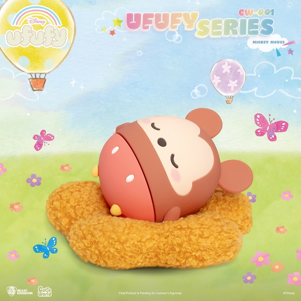 【野獸國】CW-001 Ufufy 迪士尼 圓滾滾系列 盲盒套組(6入)-細節圖7