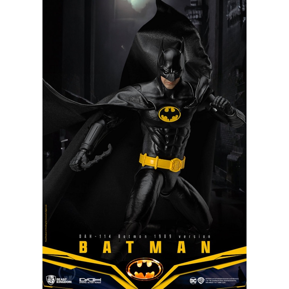 【野獸國】DAH-114 蝙蝠俠 1989年版 可動公仔-細節圖4