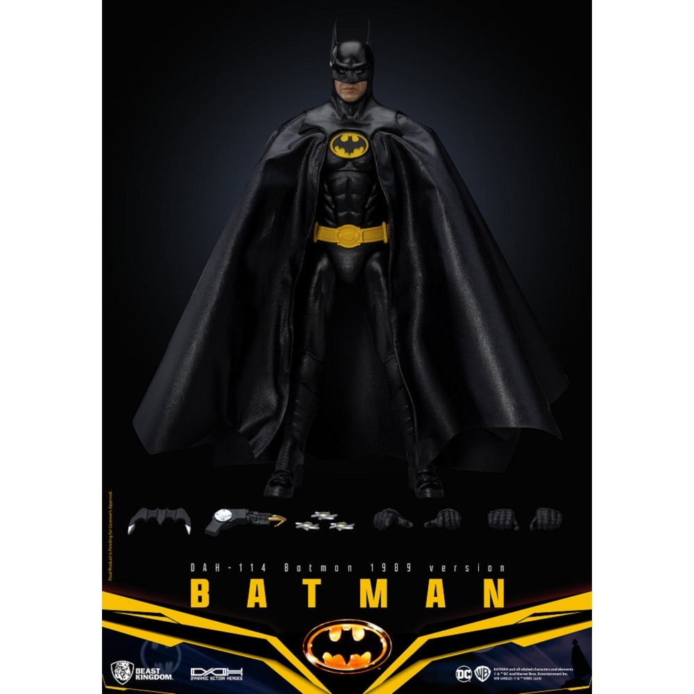 【野獸國】DAH-114 蝙蝠俠 1989年版 可動公仔-細節圖6