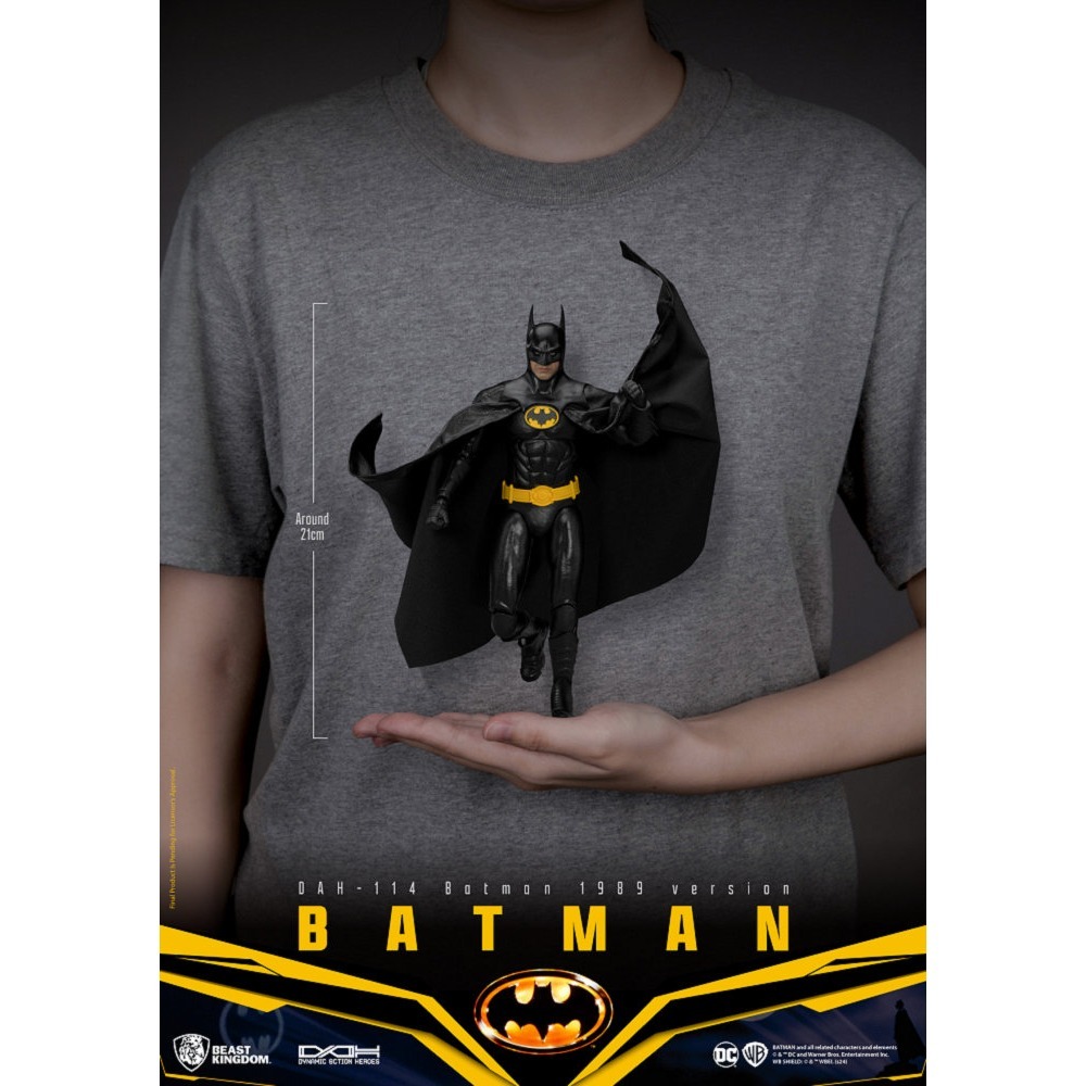 【野獸國】DAH-114 蝙蝠俠 1989年版 可動公仔-細節圖7