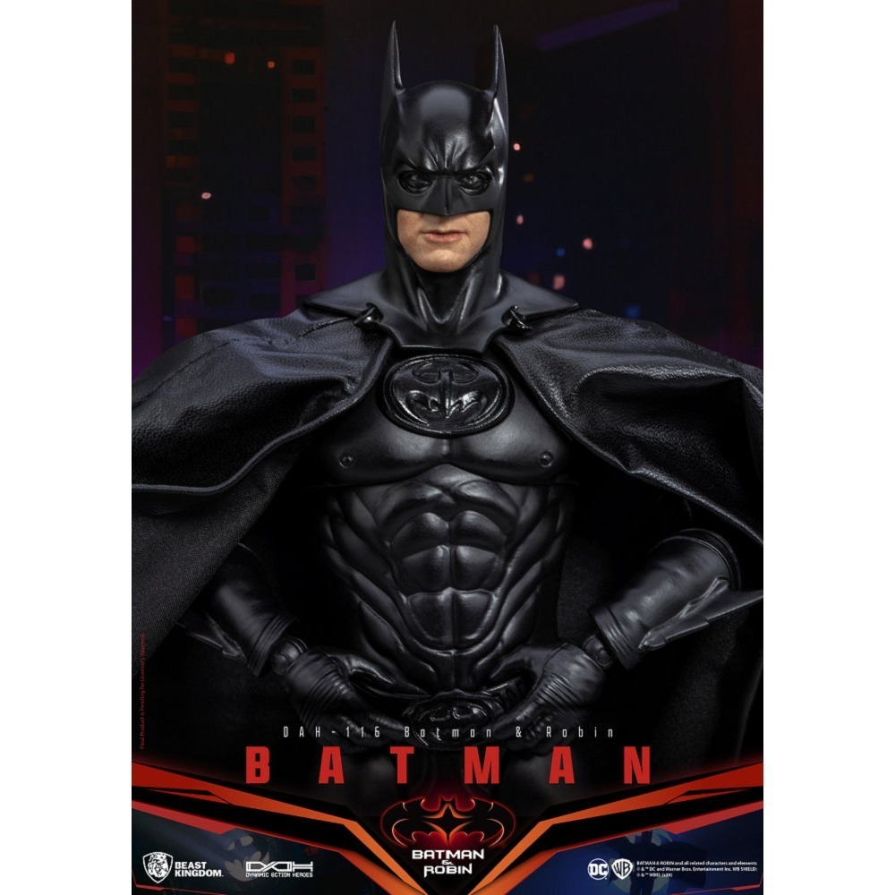 【野獸國】DAH-116 蝙蝠俠 1997年版 可動公仔-細節圖4