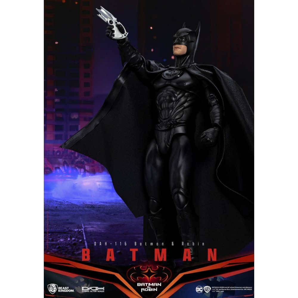 【野獸國】DAH-116 蝙蝠俠 1997年版 可動公仔-細節圖9