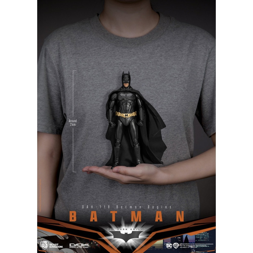 【野獸國】DAH-118 蝙蝠俠 開戰時刻版 可動公仔-細節圖8