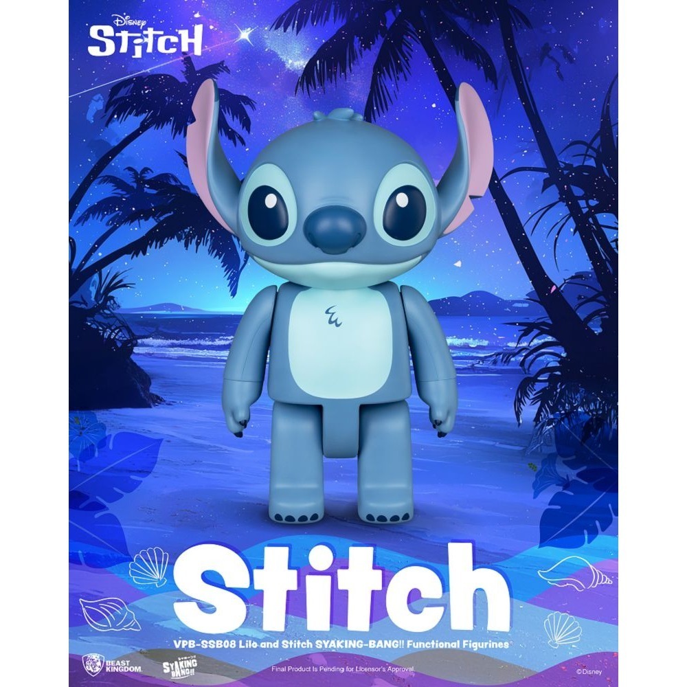 【野獸國】VPB-SSB08 星際寶貝 SYAKING存錢筒 史迪奇款-細節圖2