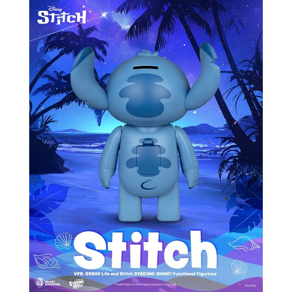 【野獸國】VPB-SSB08 星際寶貝 SYAKING存錢筒 史迪奇款-細節圖4