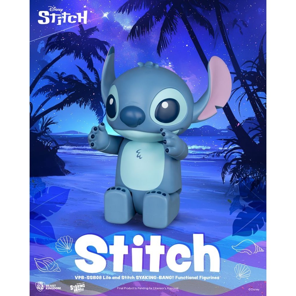 【野獸國】VPB-SSB08 星際寶貝 SYAKING存錢筒 史迪奇款-細節圖5