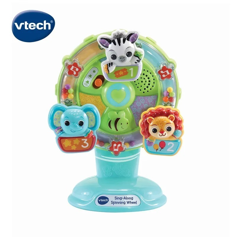【Vtech】叢林動物摩天輪 寶寶玩具 音樂玩具 學習玩具 幼兒玩具-細節圖4