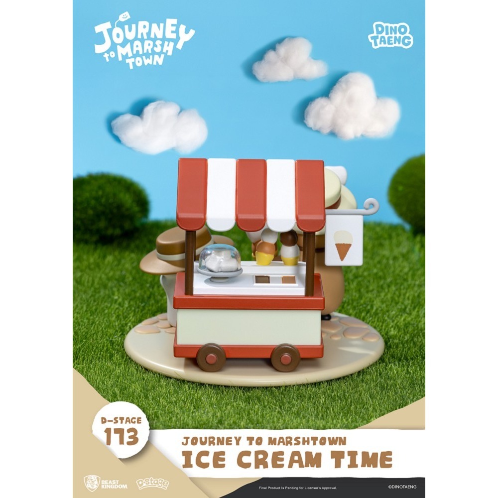 【野獸國】DS-173 DINOTAENG 呆萌町 小鎮廣場 冰淇淋時光-細節圖3