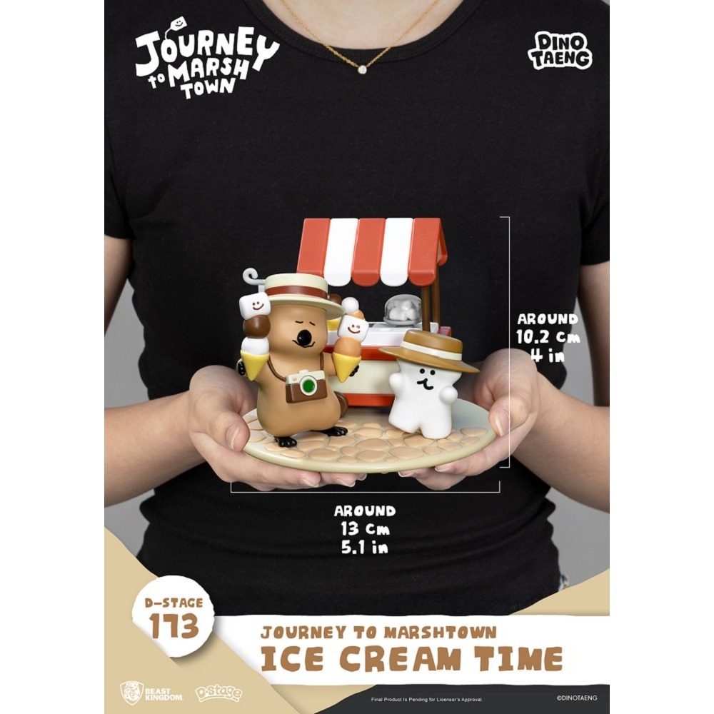 【野獸國】DS-173 DINOTAENG 呆萌町 小鎮廣場 冰淇淋時光-細節圖6