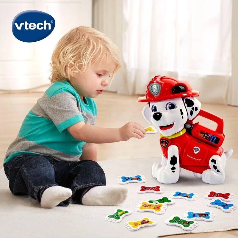 【Vtech】汪汪隊立大功-字母互動學習寵物狗｜汪汪隊立大功玩具 汪汪隊玩具 玩具狗 毛毛 卡通 角色扮演-細節圖3