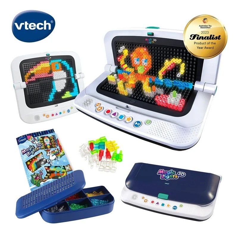 【Vtech】3D魔法拼豆互動學習機-細節圖2