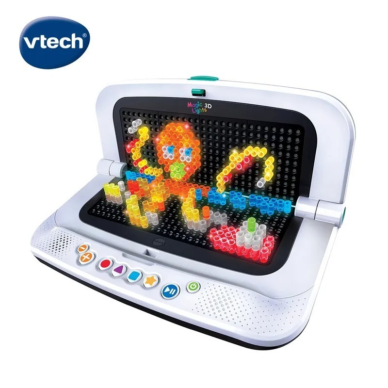 【Vtech】3D魔法拼豆互動學習機-細節圖3
