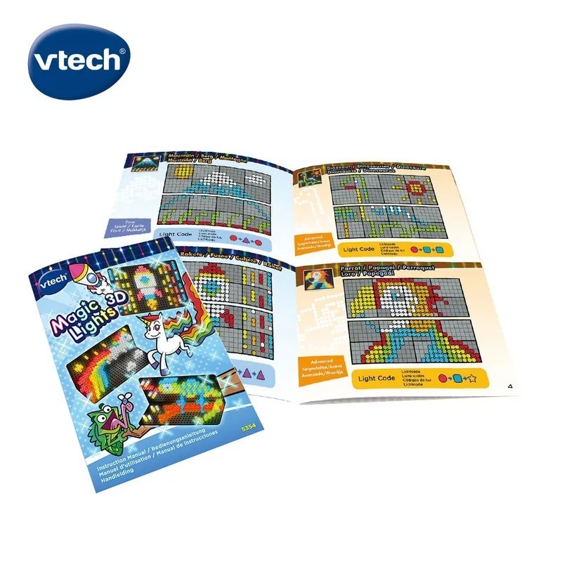 【Vtech】3D魔法拼豆互動學習機-細節圖7