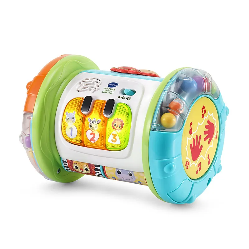 【Vtech】2合1探索學習滾滾鼓｜幼兒益智 玩具鼓 兒童玩具 兒童節-細節圖3