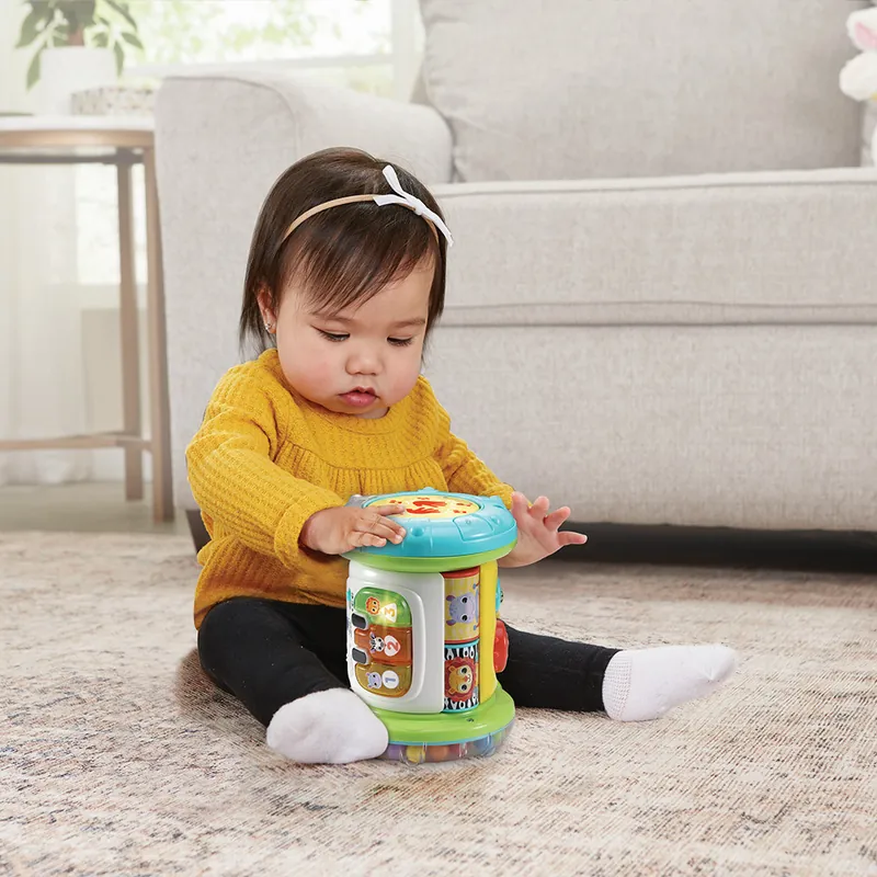 【Vtech】2合1探索學習滾滾鼓｜幼兒益智 玩具鼓 兒童玩具 兒童節-細節圖6
