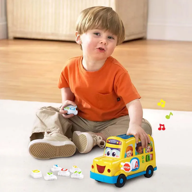 【Vtech】數數音樂字母學習校車｜聲光玩具 字母學習 數字學習 音樂 校車 互動 遊戲 收納-細節圖6