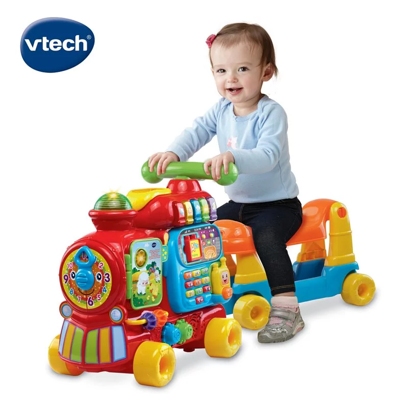 【Vtech】4合1智慧積木學習車(3色可選)｜學習玩具 兒童節 積木玩具 兒童玩具-規格圖8