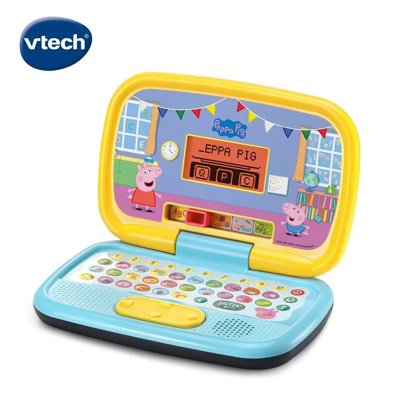 【Vtech】  粉紅豬小妹-互動學習小筆電｜佩佩豬 兒童筆電玩具 玩具小筆電 兒童小筆電-細節圖4