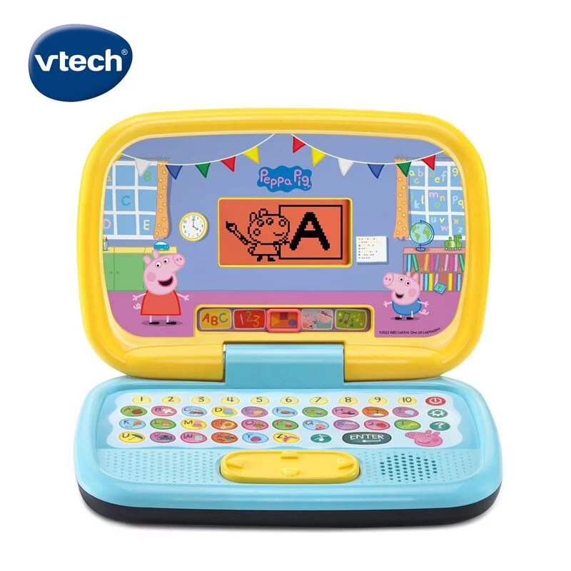 【Vtech】  粉紅豬小妹-互動學習小筆電｜佩佩豬 兒童筆電玩具 玩具小筆電 兒童小筆電-細節圖5