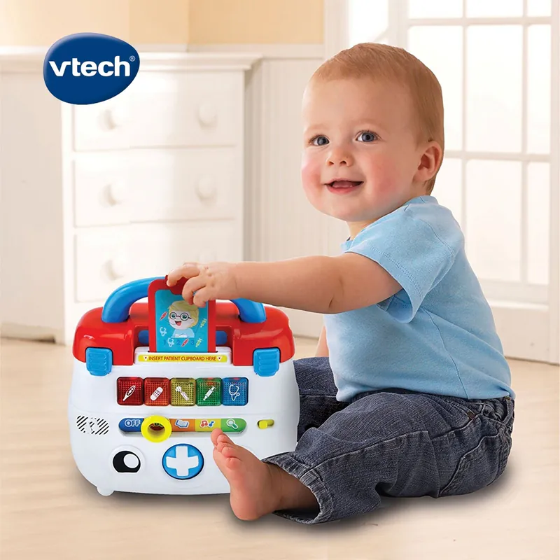 【Vtech】小醫生互動學習組｜角色扮演 扮家家酒玩具 醫生玩具 聽診器玩具-細節圖6