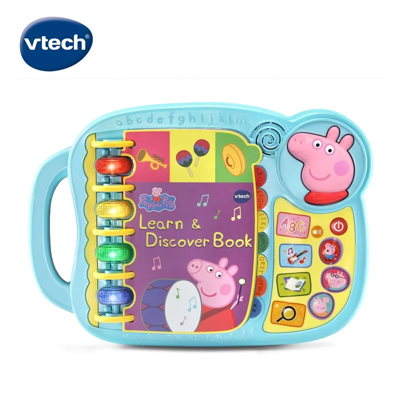【Vtech】粉紅豬小妹-字母故事啟蒙學習書｜佩佩豬 兒童電子書 點讀書 有聲書 字母書 故事書 單字書-細節圖5