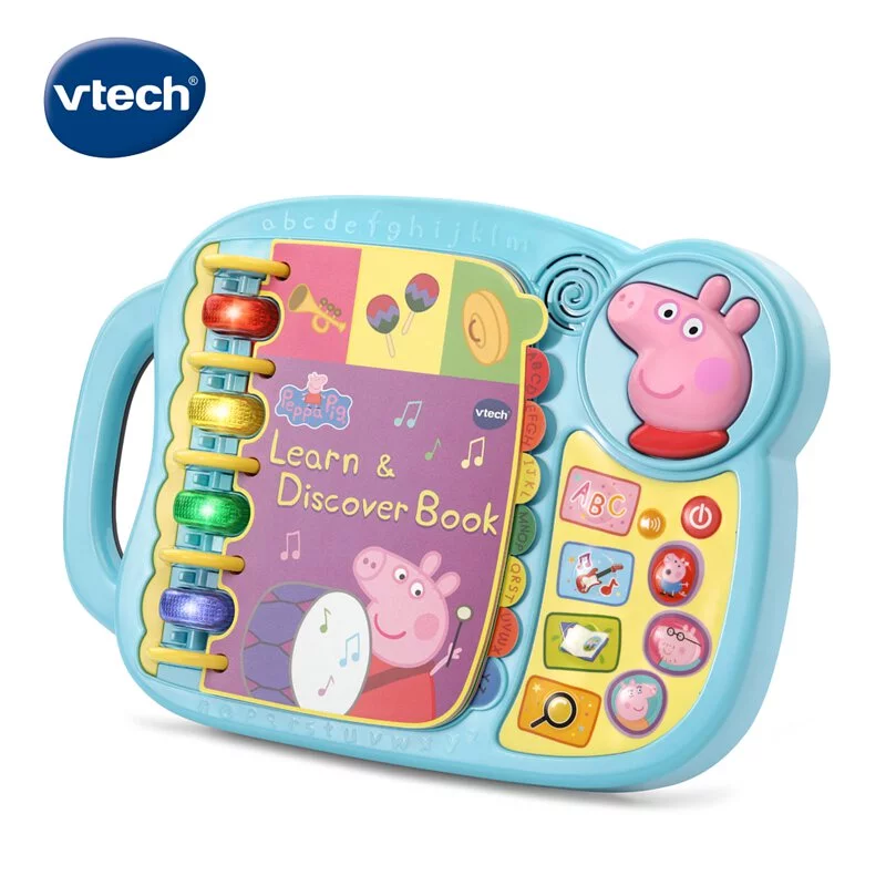 【Vtech】粉紅豬小妹-字母故事啟蒙學習書｜佩佩豬 兒童電子書 點讀書 有聲書 字母書 故事書 單字書-細節圖7
