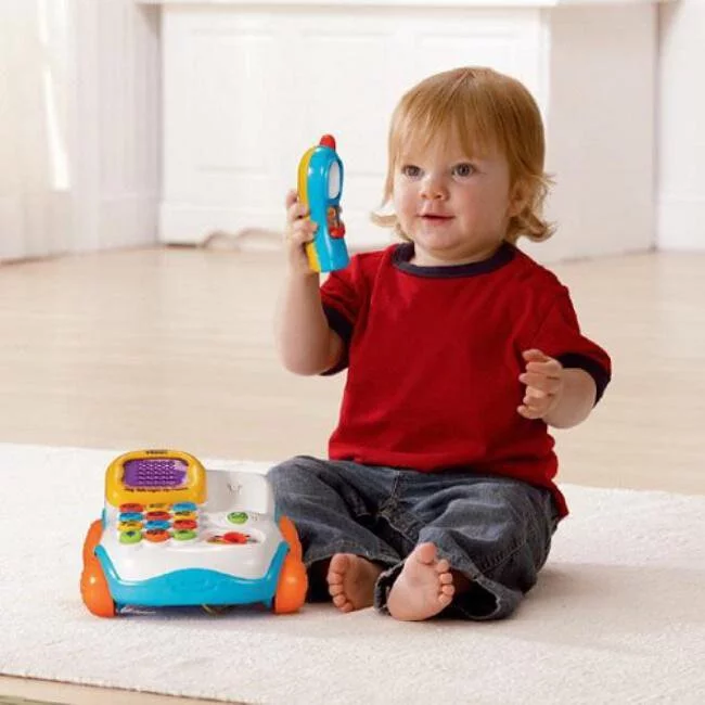 【Vtech】智慧學習電話機｜電話玩具 拉車玩具 拖拉玩具 拉著走-細節圖4