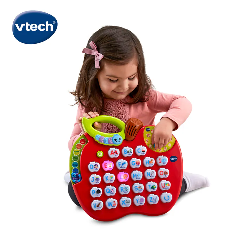 【Vtech】ABC字母學習蘋果｜聲光玩具 字母 蘋果 學習 字母 音樂 時間 學齡前 漸進式主題-細節圖6
