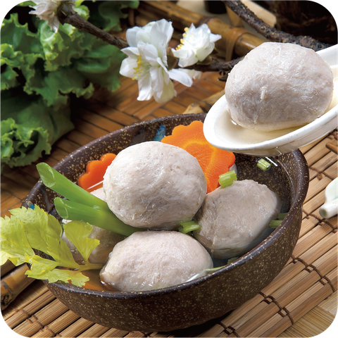 【海瑞摃丸】人氣熱銷口味組合(5入)｜600g±9g｜原味豬肉、香菇豬肉、鮮蝦魚肉、墨魚豬肉、花枝魚丸｜丸子、貢丸-細節圖9