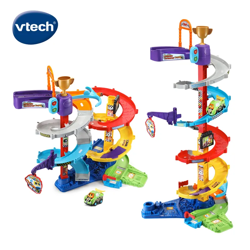 【Vtech】嘟嘟車系列-飆速賽車軌道組｜軌道玩具 軌道車 嘟嘟車｜兒童玩具-細節圖3