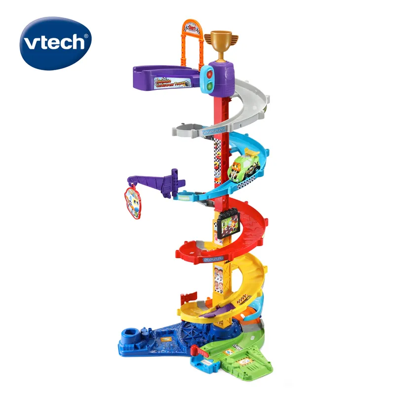 【Vtech】嘟嘟車系列-飆速賽車軌道組｜軌道玩具 軌道車 嘟嘟車｜兒童玩具-細節圖5