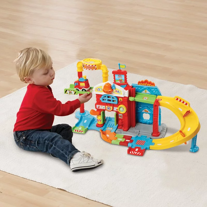 【Vtech】嘟嘟車系列-消防局軌道組｜軌道玩具 軌道車 嘟嘟車 消防車｜兒童玩具-細節圖5