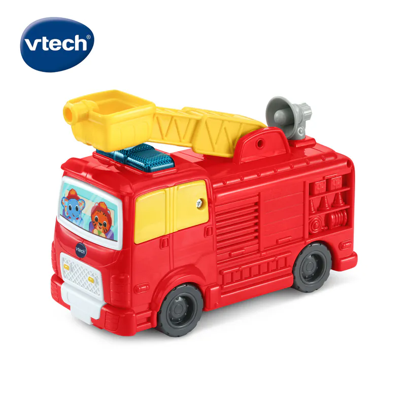 【Vtech】雙語互動學習救援消防車｜聲光玩具 益智學習 互動 音樂 雙語(英語/西班牙語)-細節圖4