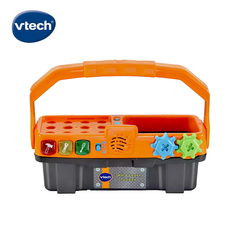 【Vtech】創意工具箱互動學習組｜聲光玩具 工具箱 創意 互動 學習 音樂 可攜式 遊戲-細節圖2