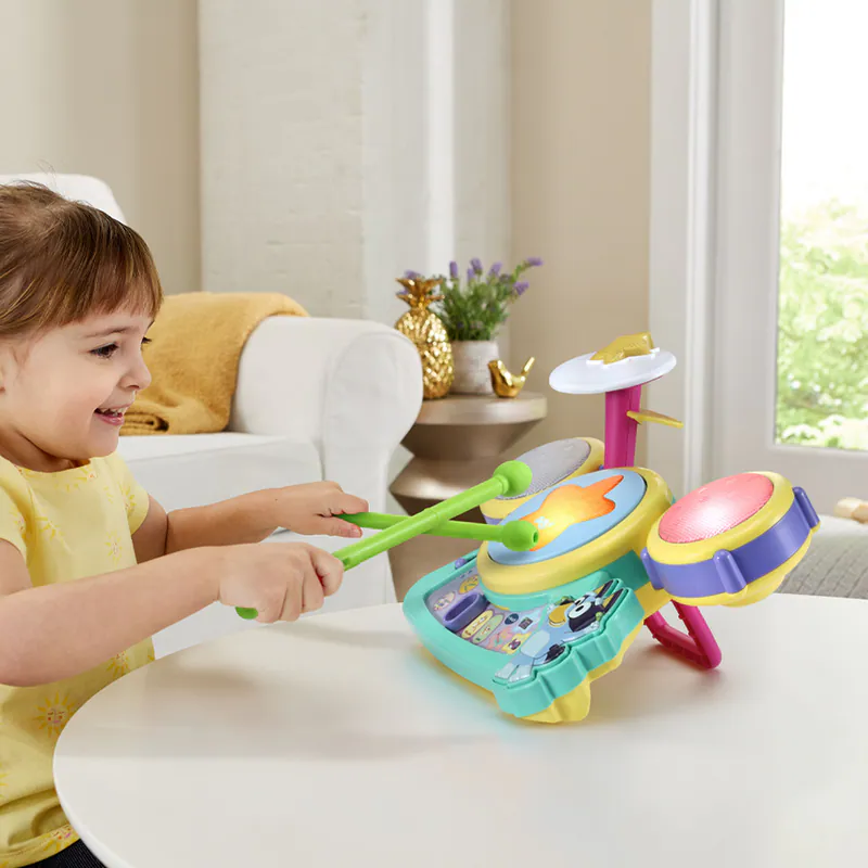 【Vtech】妙妙犬布麗-律動爵士鼓｜聲光玩具 爵士鼓 音樂 打擊樂 節奏 專注力 創造力-細節圖6