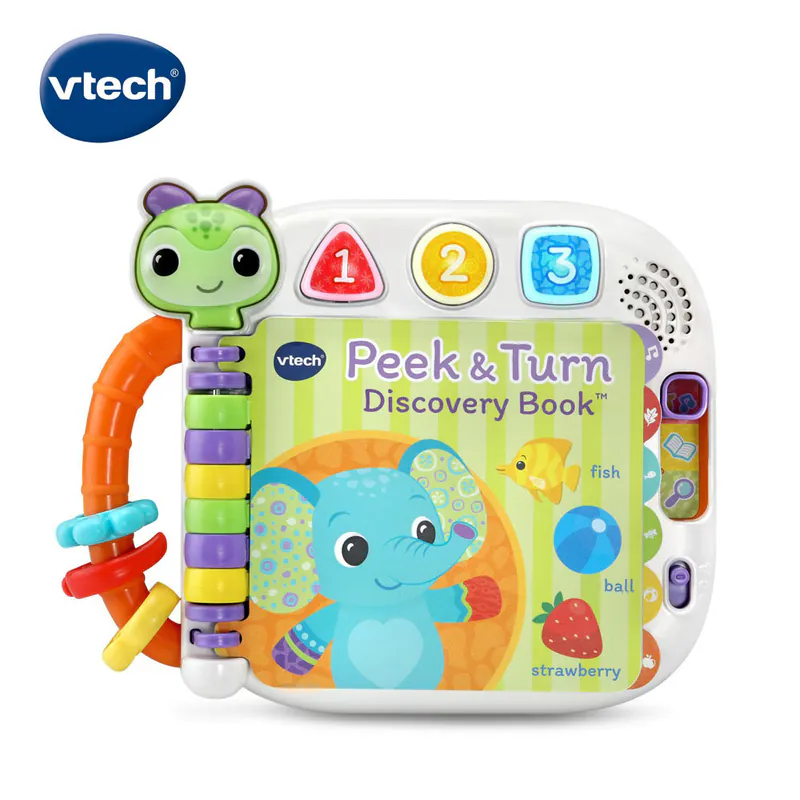 【Vtech】 寶寶啟蒙探索學習書｜玩具書 翻翻書 音樂書 英文童謠-細節圖2