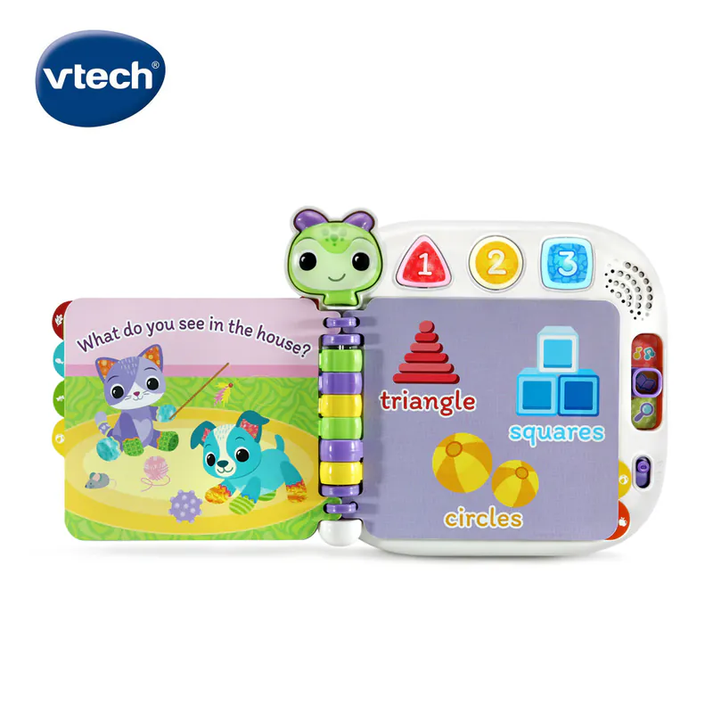【Vtech】 寶寶啟蒙探索學習書｜玩具書 翻翻書 音樂書 英文童謠-細節圖4